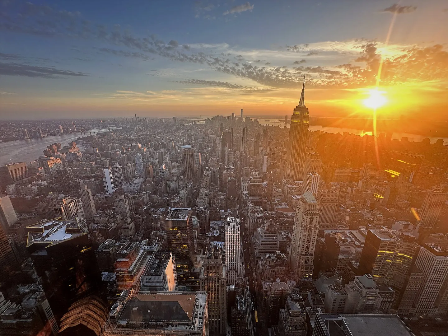 Empire State Building in New York, United States; editorial regional architecture photograph, not a Juhaus project.