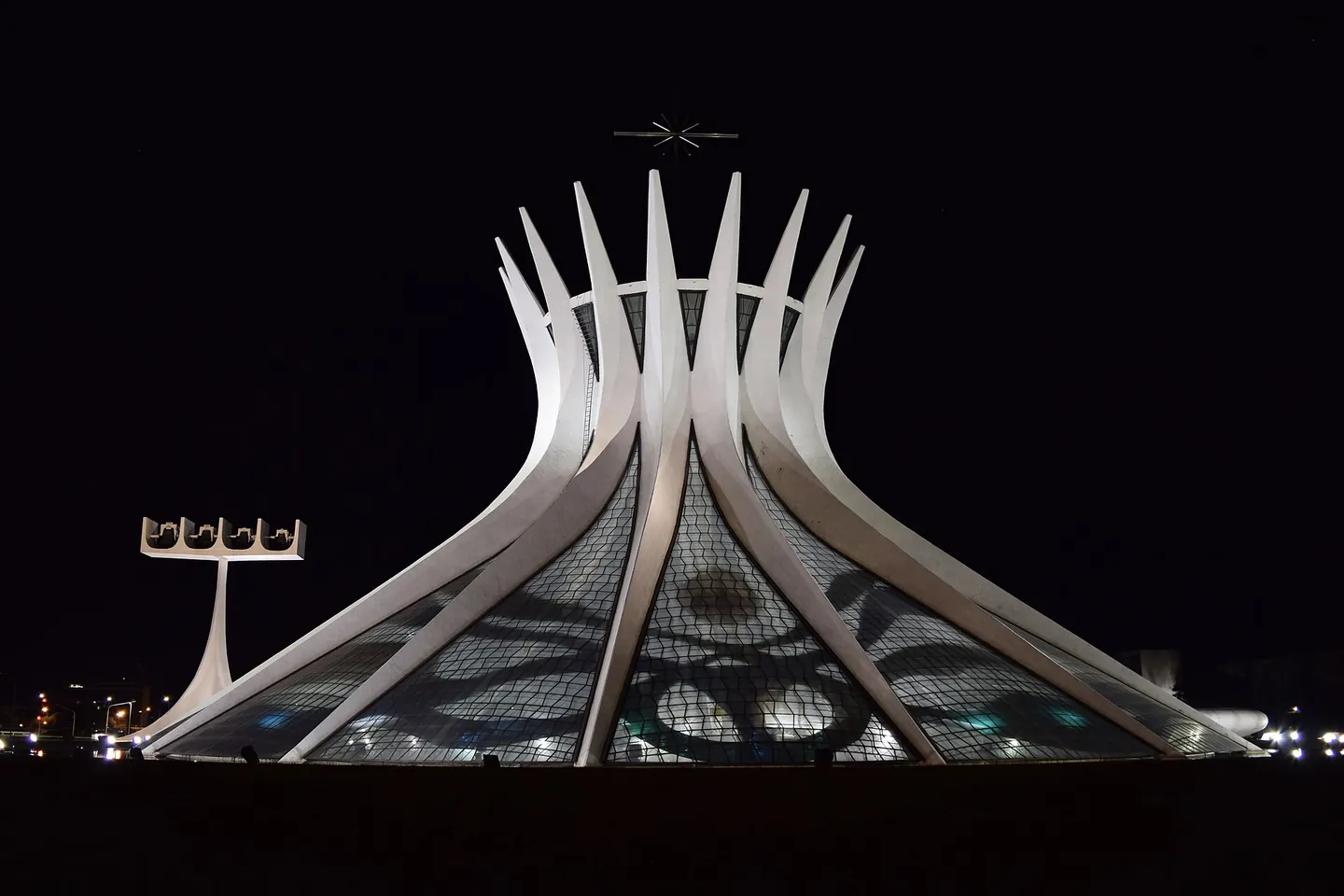 Cathedral of Brasília in Brasília, Brazil; editorial regional architecture photograph, not a Juhaus project.