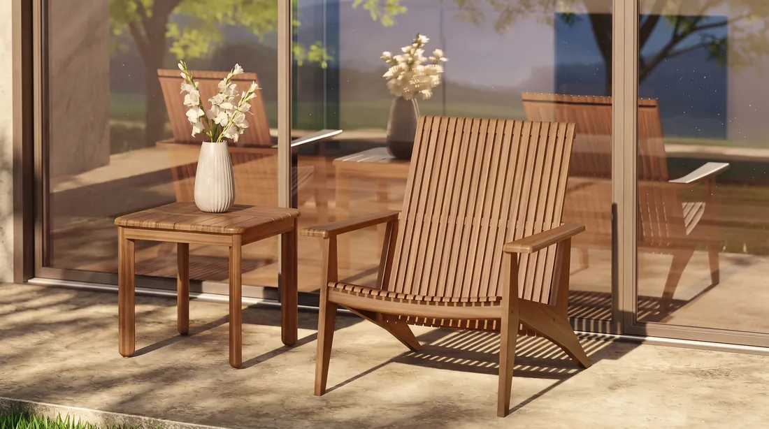Teak Outdoor Chair selection reference